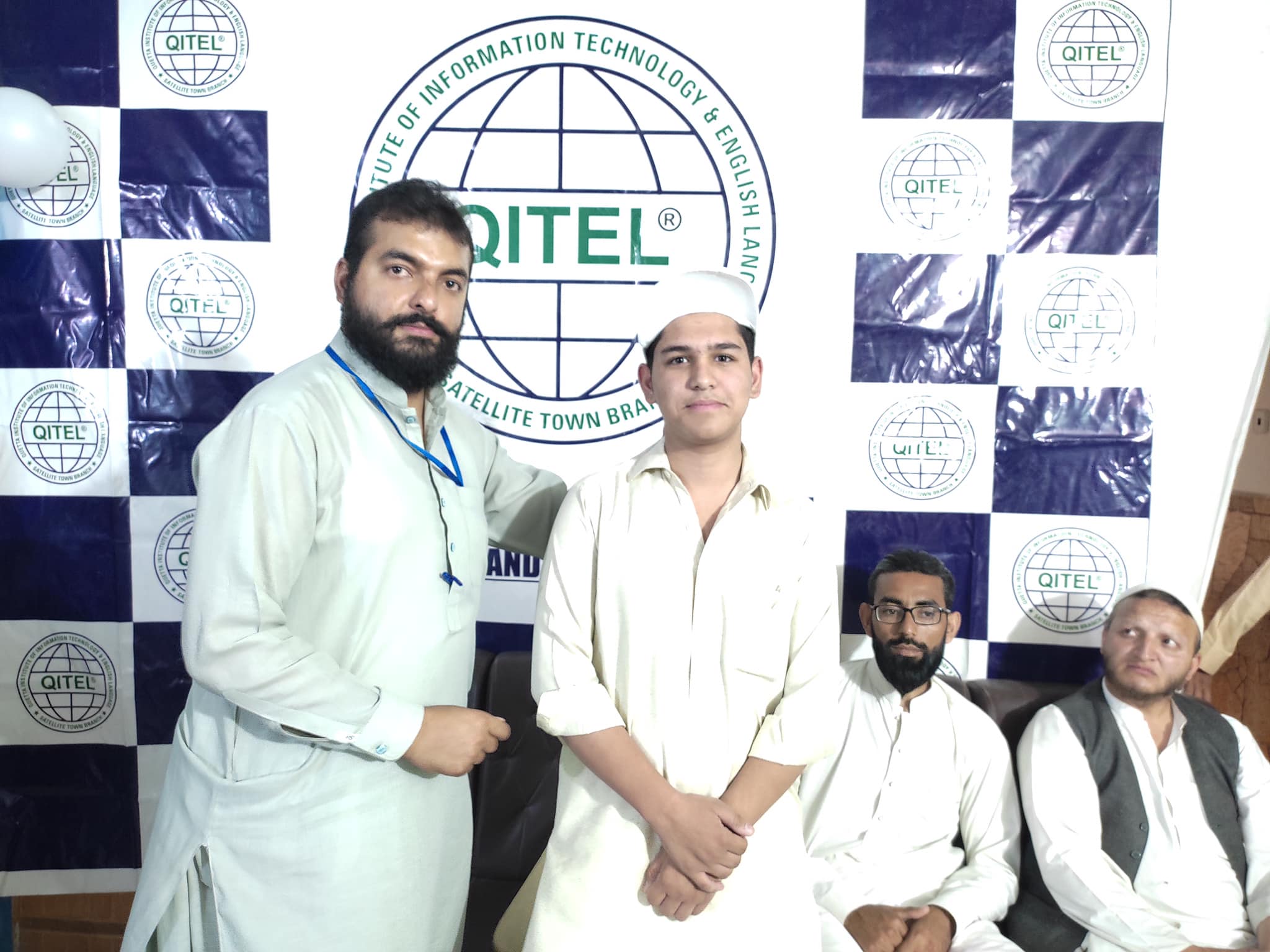 Best Trainee in QITEL Institute 